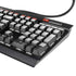 Yemen Flag Distressed K95 RGB PLATINUM Mechanical Gaming Keyboard Skin